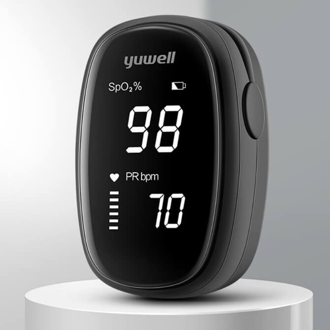 Finger Pulse Oximeter YX-102 LED Technology Yuwell