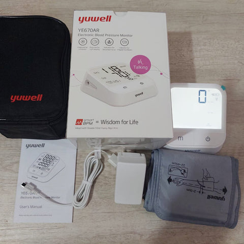 Yuwell Blood Pressure Machine Y660AR Rechargeable