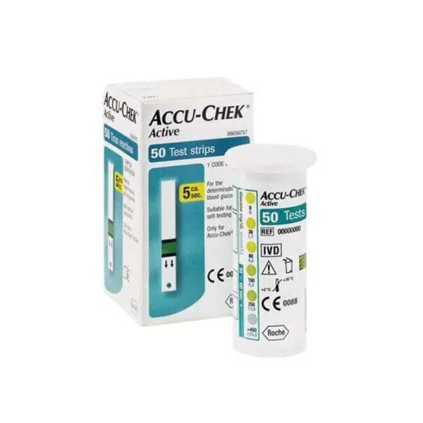 Accu Chek Active 50 Test Strips online in Pakistan - Image 2